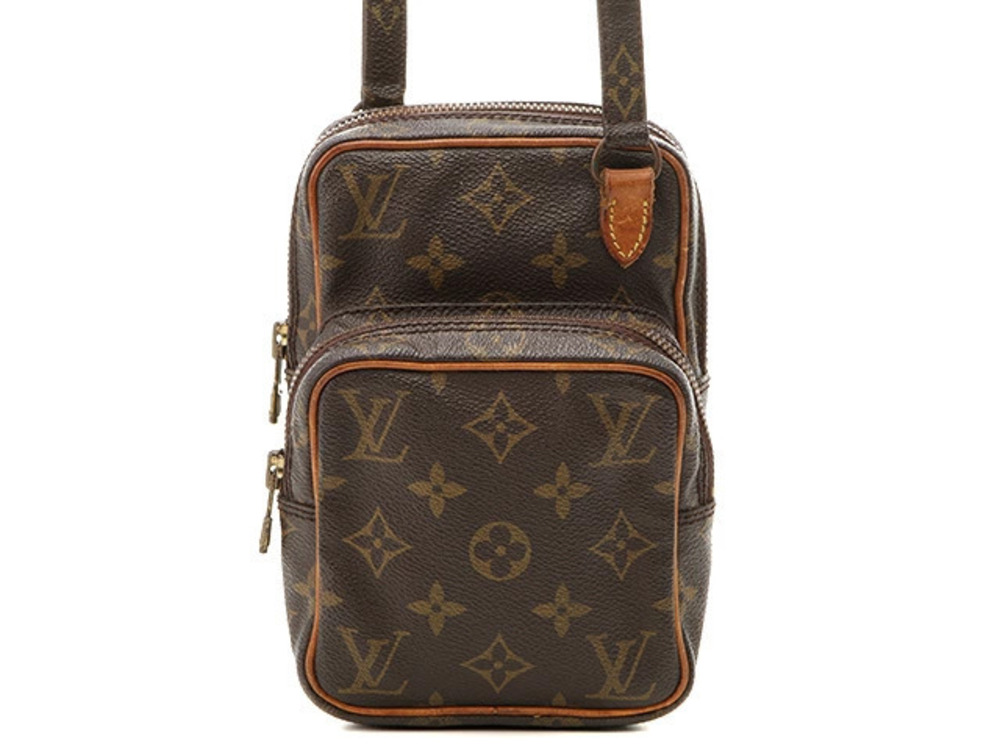 LOUIS VUITTON Amazon Monogram Crossbody Brown